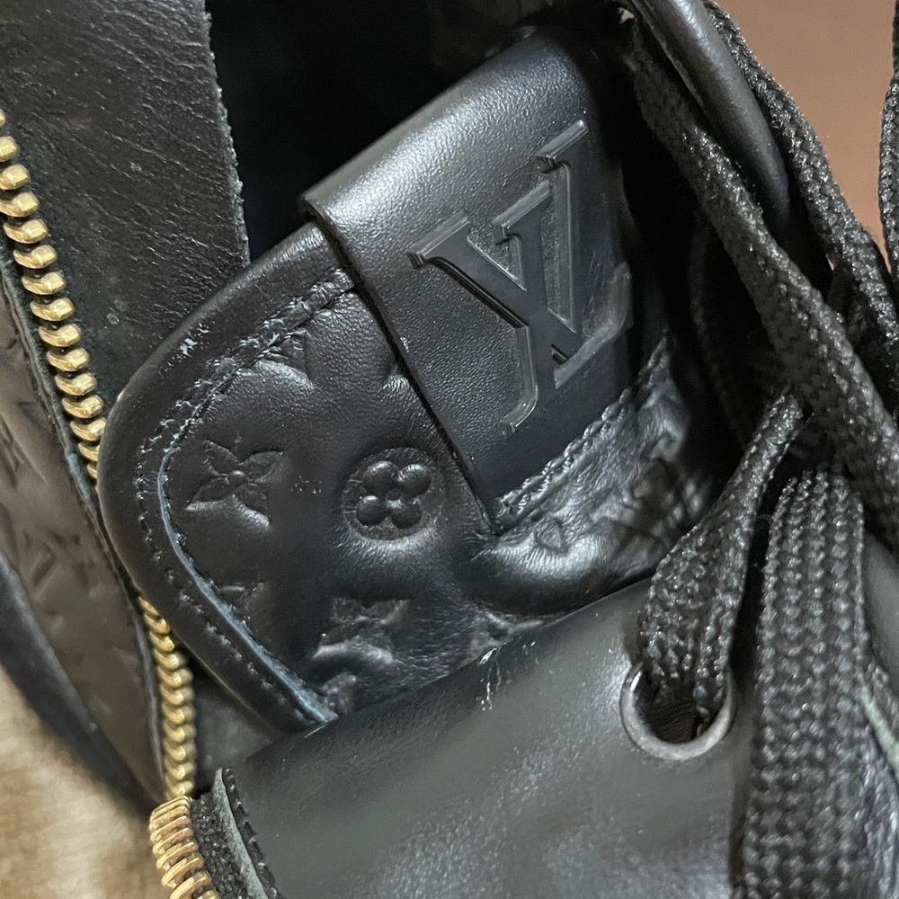 Louis Vuitton Black High-Top Sneakers - Picture 11 of 14